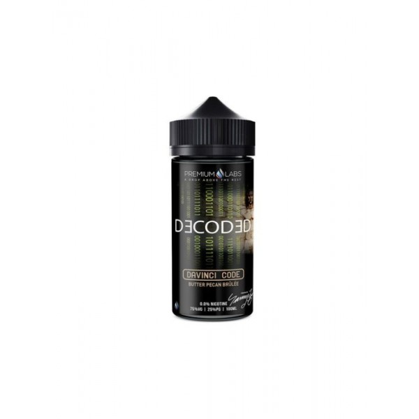 Decoded Premium Vape E-Liquid E Juice High 75%VG 100ml 0mg/ml No nicotine liquid