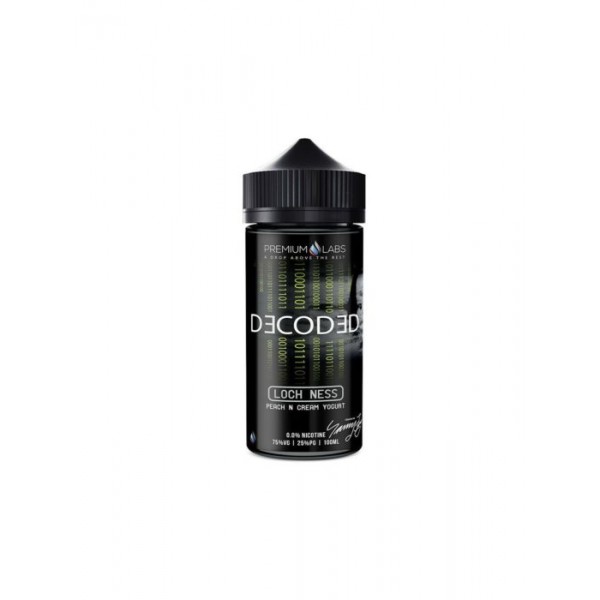 Decoded Premium Vape E-Liquid E Juice High 75%VG 100ml 0mg/ml No nicotine liquid