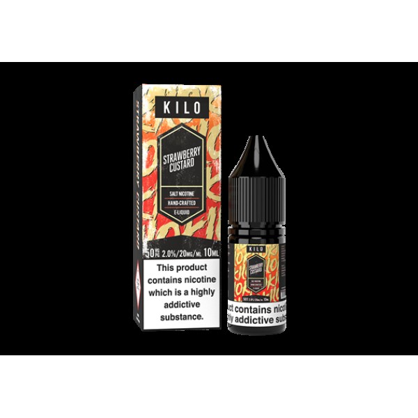 STRAWBERRY CUSTARD 10ML NIC SALT KILO