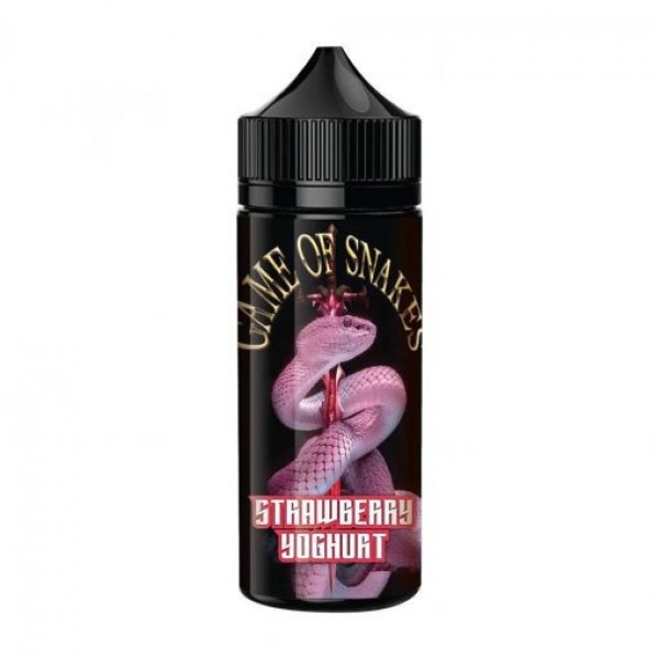 Strawberry Yoghurt Shortfill E Liquid by Game Of Snakes 100ml