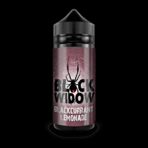 BLACKCURRANT LEMONADE 100ML E LIQUID BLACK WIDOW