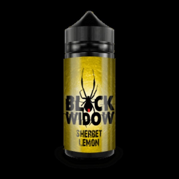 SHERBET LEMON 100ML E LIQUID BLACK WIDOW