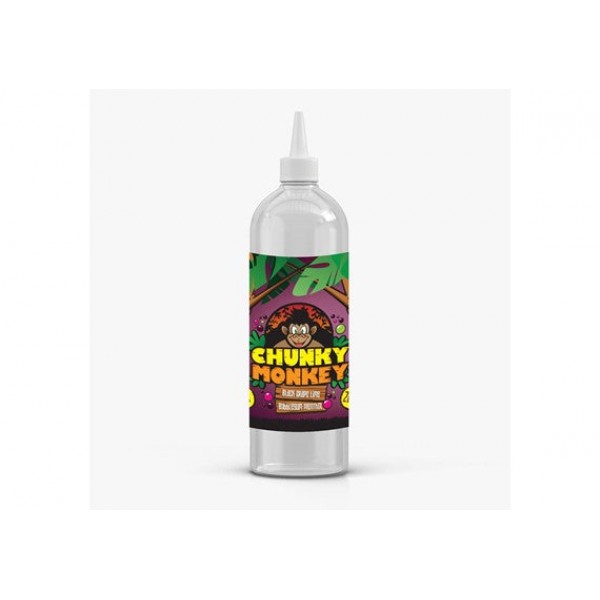 BLACK GRAPE LIME BUBBLEGUM MENTHOL 200ML E LIQUID CHUNKY MONKEY