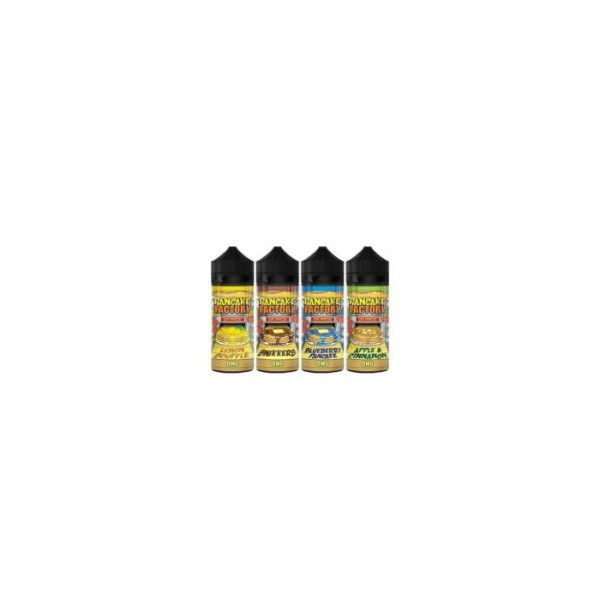 E LIQUID 100ML PANCAKE FACTORY VAPE JUICE 70/30 0MG SUB OHM PREMIUM