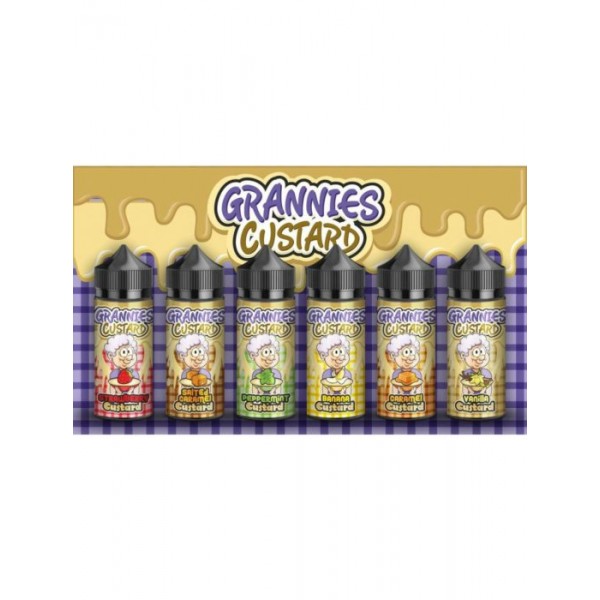 Grannies custard Vape Liquid 100ml Vape Juice...