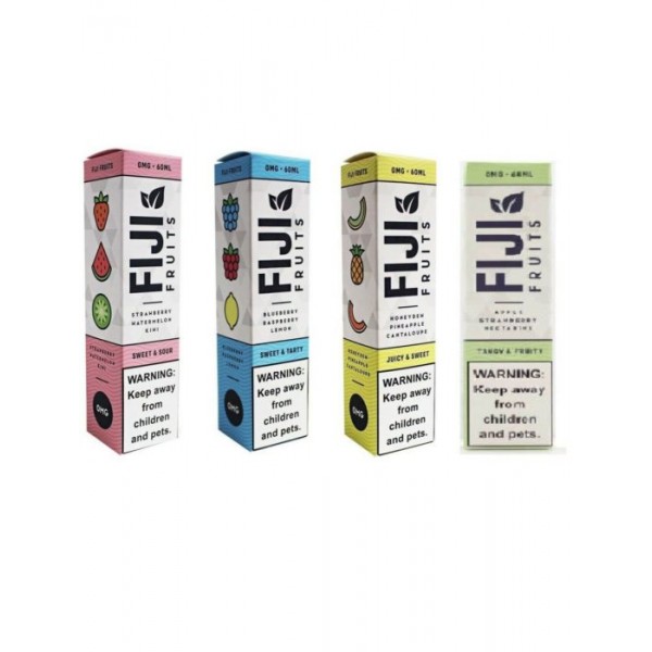 FIJI Fruits Premium E-Liquid 60ML | Vape Juice | 70VG/30PG | 0MG | All Flavours