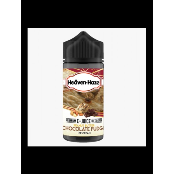 PEANUT BUTTER CHOCOLATE FUDGE ICE CREAM 100ML E LIQUID HEAVEN HAZE