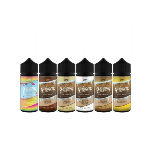 E LIQUID 100ML FRAPPE COLD BREW VAPE JUICE 70...