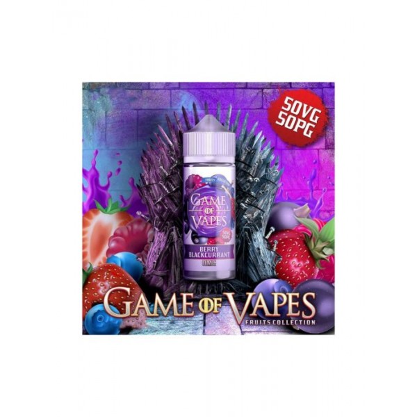 GAME OF VAPES 100ML E LIQUID VAPE JUICE 0MG NO NICOTINE VG/PG 50/50