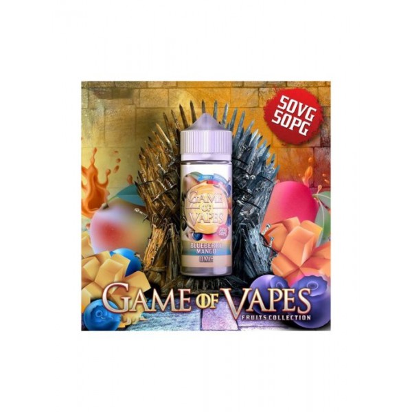 GAME OF VAPES 100ML E LIQUID VAPE JUICE 0MG NO NICOTINE VG/PG 50/50