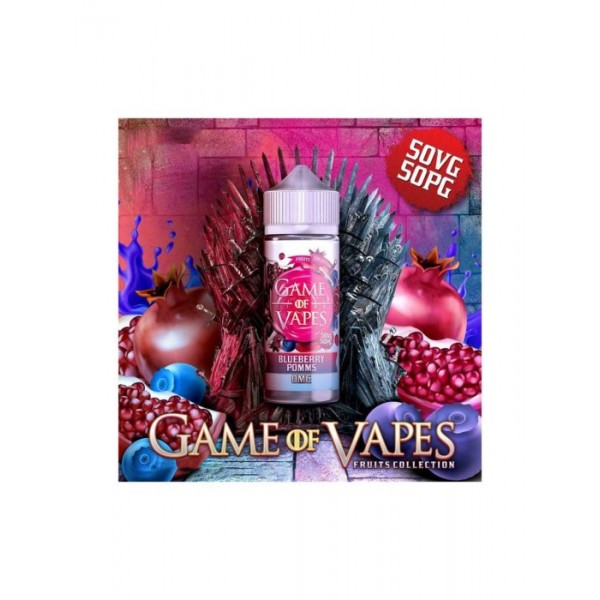 GAME OF VAPES 100ML E LIQUID VAPE JUICE 0MG NO NICOTINE VG/PG 50/50