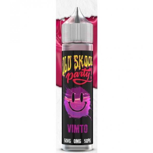 OLD SKOOL PARTY 50ML E Liquid Premium E Juice 50VG Vape 0MG