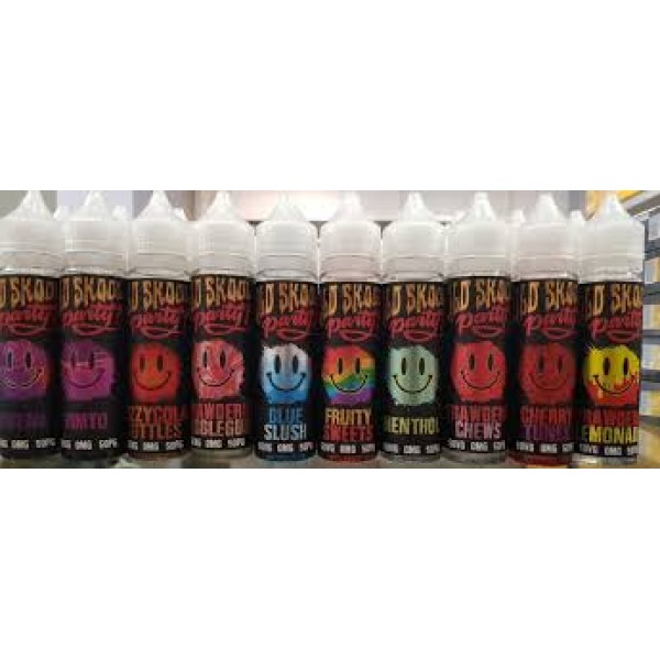 OLD SKOOL PARTY 50ML E Liquid Premium E Juice 50VG Vape 0MG