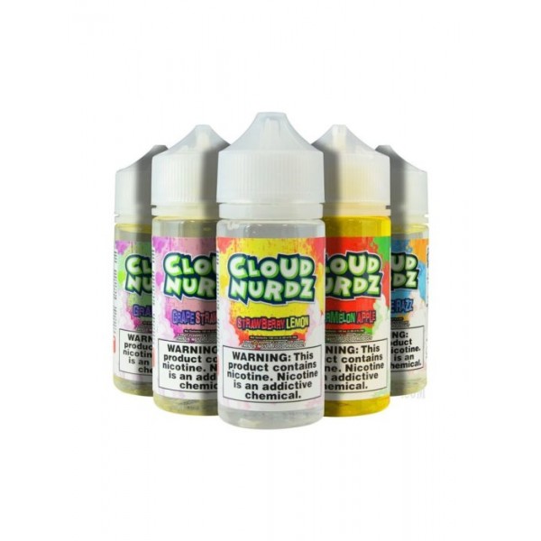 E LIQUID 100ML CLOUD NURDZ VAPE JUICE 70/30 S...