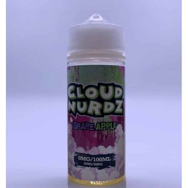 E LIQUID 100ML CLOUD NURDZ VAPE JUICE 70/30 SHORT FILL 0MG SUB OHM