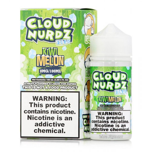 E LIQUID 100ML CLOUD NURDZ VAPE JUICE 70/30 SHORT FILL 0MG SUB OHM