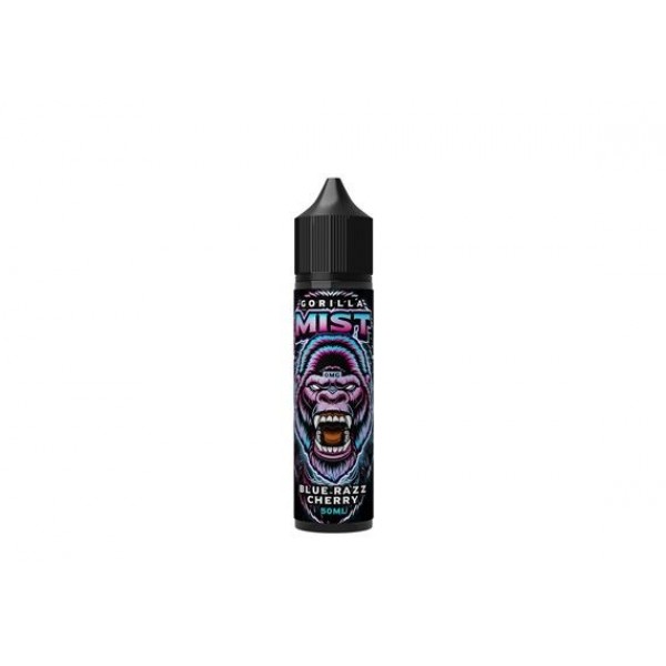 BLUE RAZZ CHERRY 50ML E LIQUID GORILLA MIST 5...