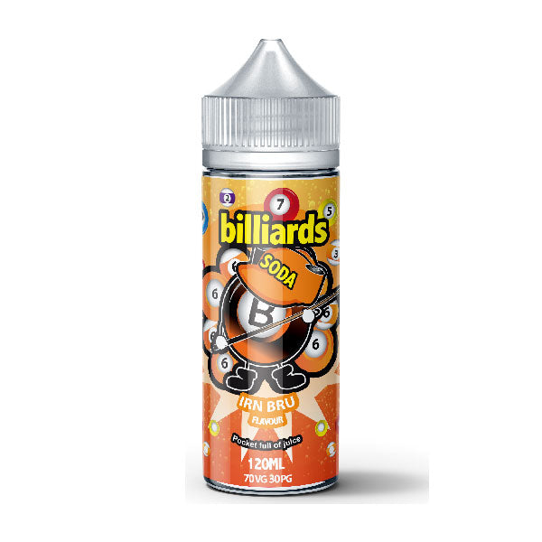 Billiards Vape Range 0-mg 120ml Shortfill E-liquid