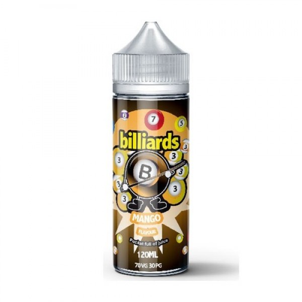 Billiards Vape Range 0-mg 120ml Shortfill E-liquid