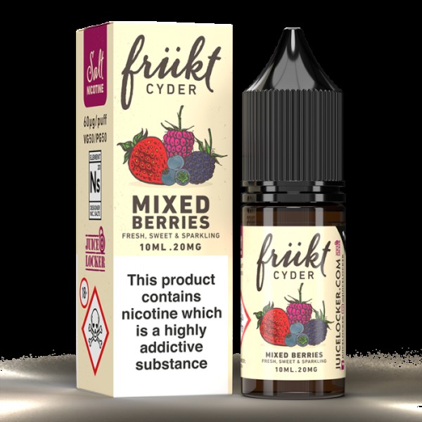 FRUKT CYDER PREMIUM VAPE JUICE E LIQUID 100ML