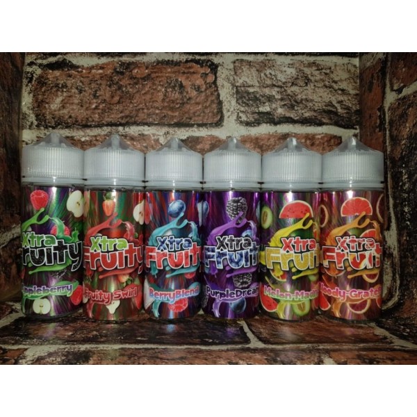 Vape Liquid E Juice XTRA FRESH/FRUITY/SHERBET 100ML All Ranges 0mg 70VG 30PG