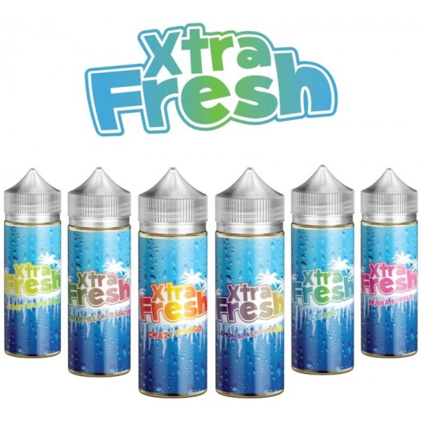 Vape Liquid E Juice XTRA FRESH/FRUITY/SHERBET 100ML All Ranges 0mg 70VG 30PG