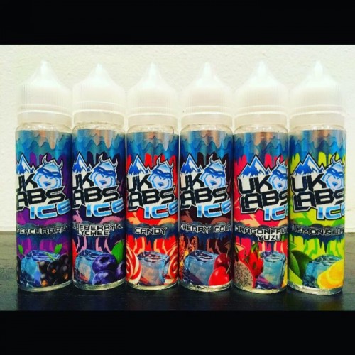 UK LABS ICE SERIES E Liquid E Juice Free Nic ...