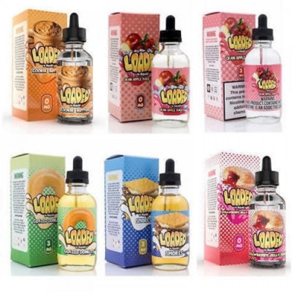 Loaded-Glazed-Donuts-Smores-CranApple 12x10 ml-E-Liquid-Juice-Vape All Flavours