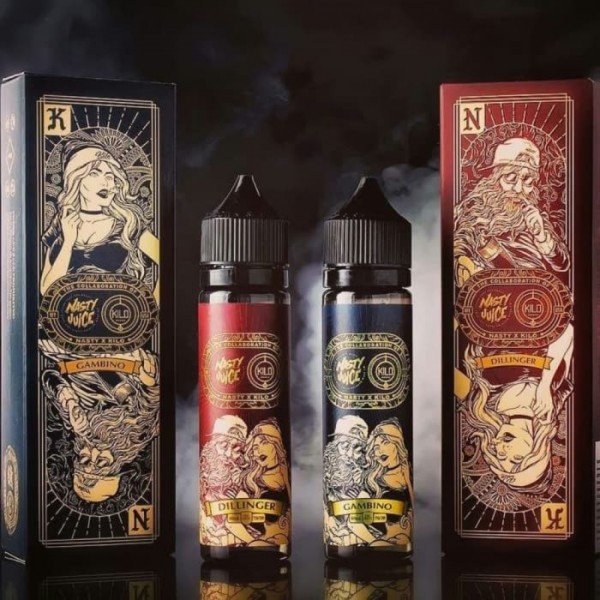 NASTY JUICE X KILO DILLINGER GAMBINO Premium e liquid 60ml 70/30