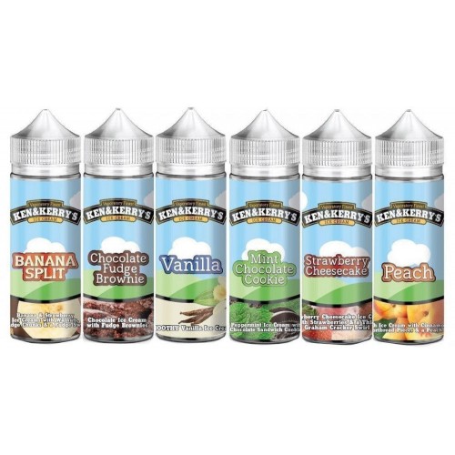 Ken & Kerrys e liquid 100ml Ice Cream Ser...