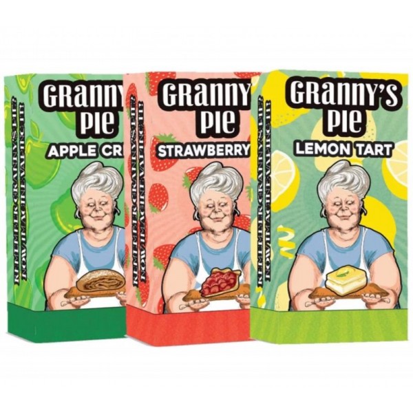 E Liquid Grannies Pie Vape E Juice 120ML USA Short Fill 0/3/6 MG NIC New