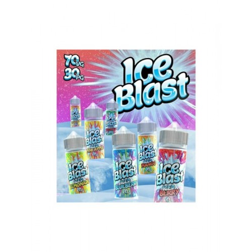 E LIQUID 100ML ICE BLAST PREMIUM VAPE JUICE 7...