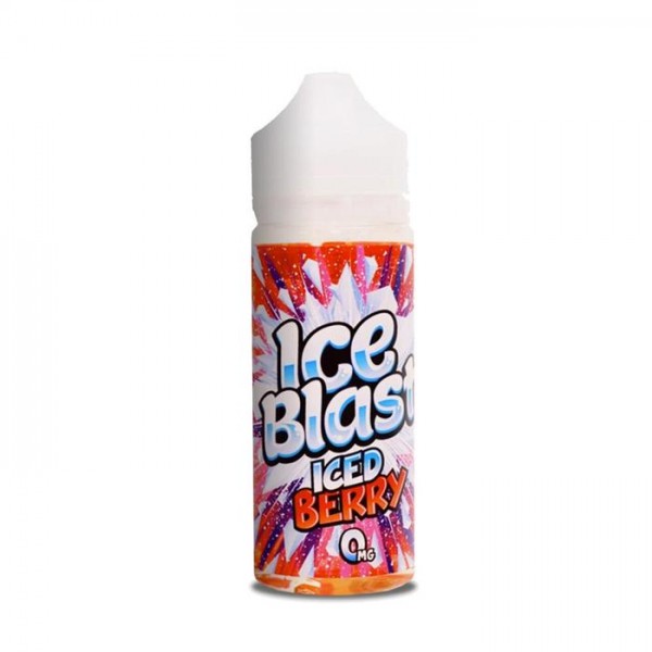 E LIQUID 100ML ICE BLAST PREMIUM VAPE JUICE 70/30 SHORT FILL 0MG SUBOHM UK MADE