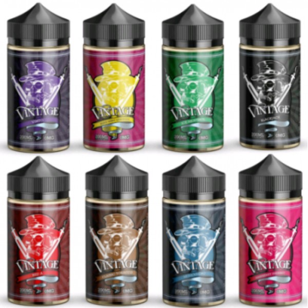 Vintage Premium E-liquid Vape Juice 8 Flavours 200ml