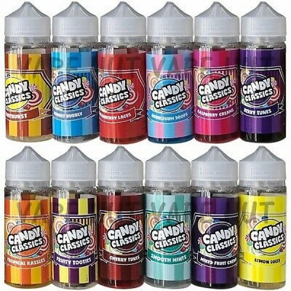 Candy Classics 100ml E-liquid Vape Juice VG/PG 50/50 0/3/6MG £7.90