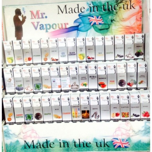 Mr Vapour 10 x 10ml E liquid Vape Juice 70/30...