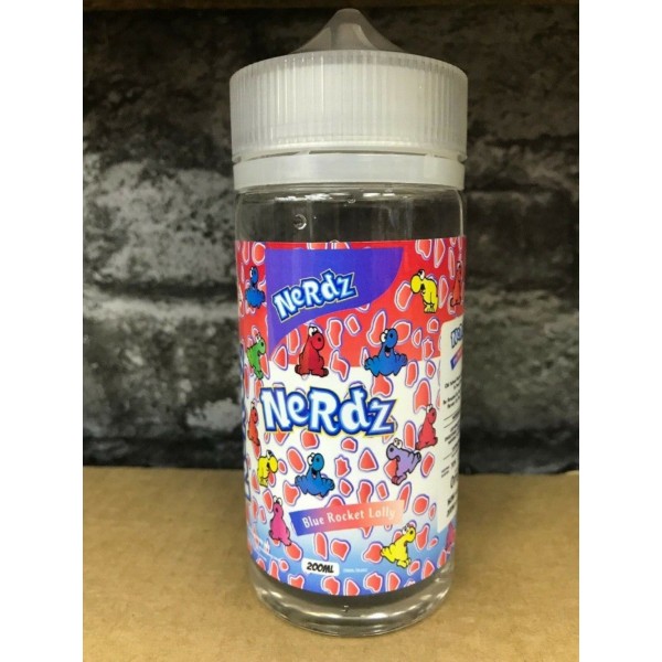 NEW BRANDED E LIQUID NERDZ IN 20X1OML JUICE WITH2XFREE NIC SHOTS FREE DELIVERY