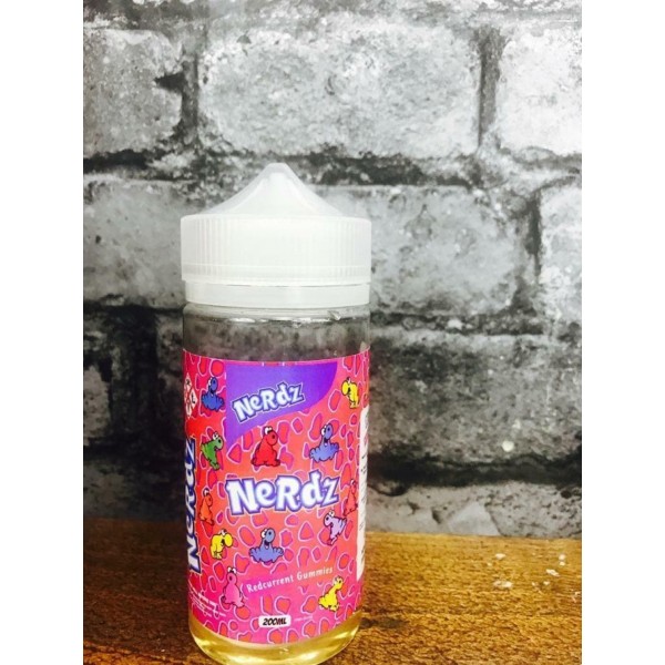 NEW BRANDED E LIQUID NERDZ IN 20X1OML JUICE WITH2XFREE NIC SHOTS FREE DELIVERY