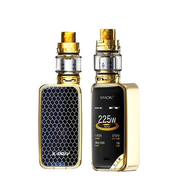 Smok X Priv Kit 225W TFV12 Prince Tank Free Bulb Glass