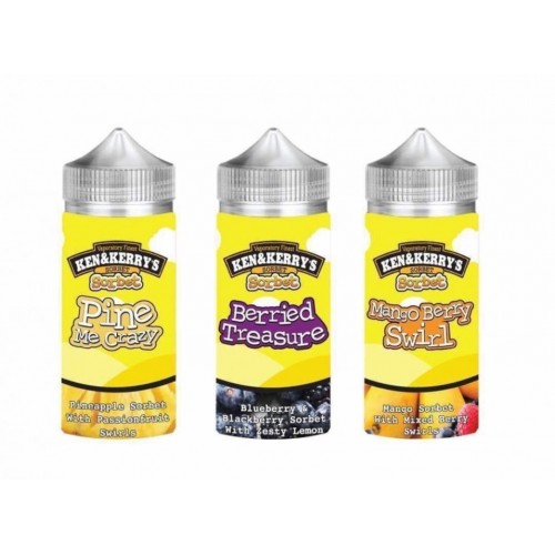 Ken & Kerrys Sorbet E Liquid 100 Shortfil...