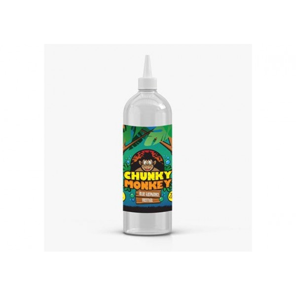 BLUE RASPBERRY MENTHOL 200ML E LIQUID CHUNKY MONKEY