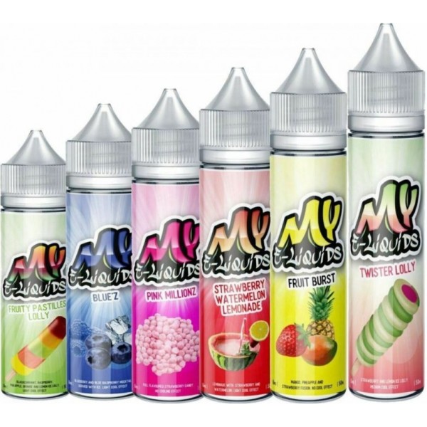 My E Liquid Strawberry Watermelon Lemonade I LOVE VG