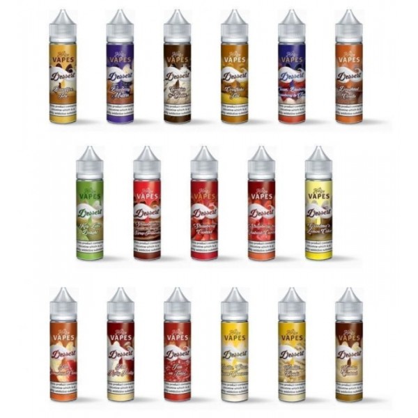 The King Of Vapes E Liquid Dessert Vape E Juice Premium 50ml 0mg Eliquid Shisha