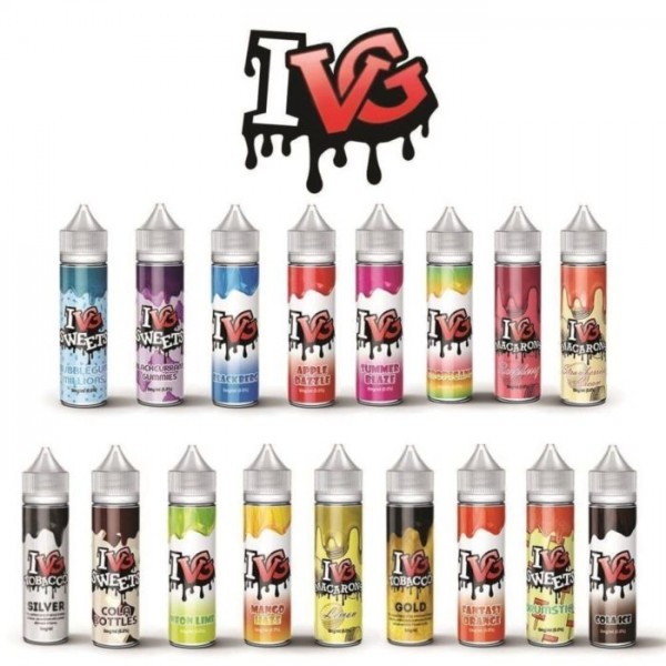 I VG Premium E Liquid 60ml Shortfill 0mg 3mg ...