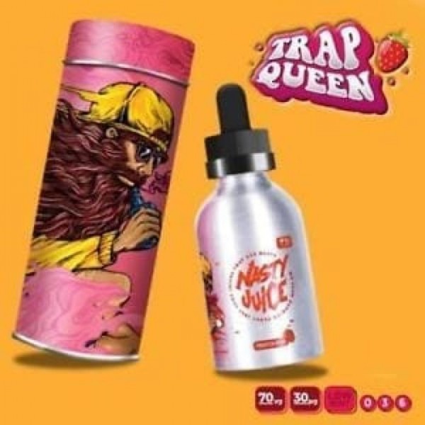 Nasty Juice 50ml Low Mint 70/30 ECig Liquid Trap Queen, Green Ape 3MG Clearance