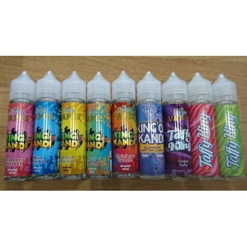 THE KING OF VAPES KING OF KANDI RANGE 50ML SH...