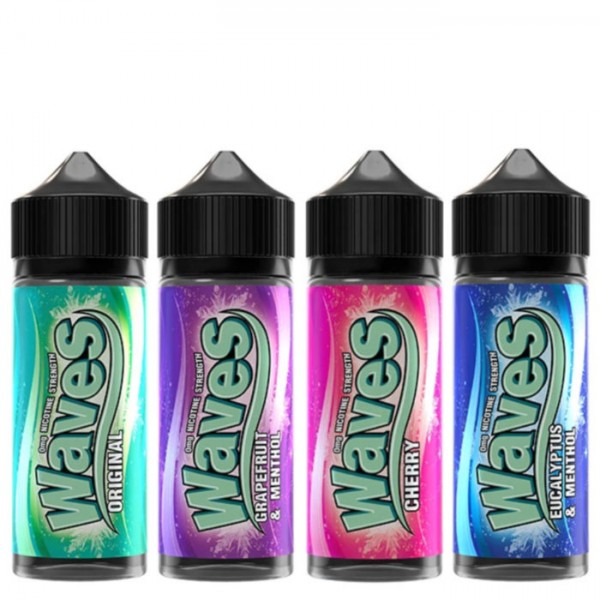 WAVES ELIQUID SHORTFILLS 120ML 70%VG | 30%PG