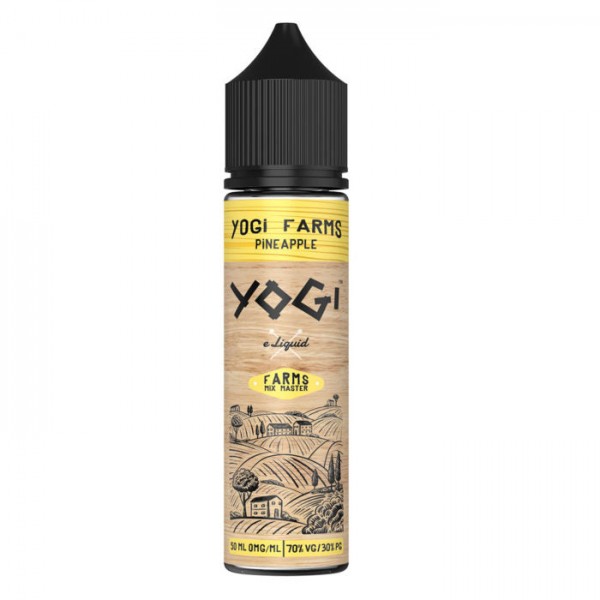 Yogi Farms 50ml E Liquid Vape Juice Shortfill 70/30 VG/PG 0mg