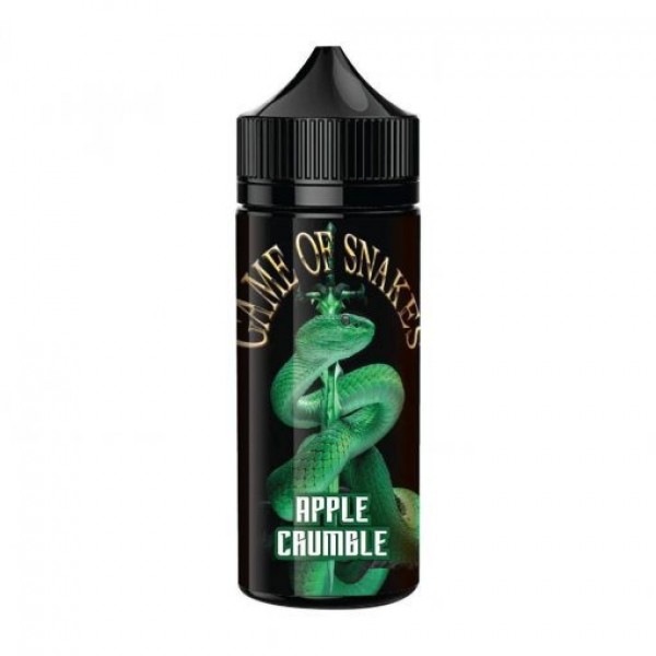 Apple Crumble Shortfill E Liquid by Game Of Snakes 100ml