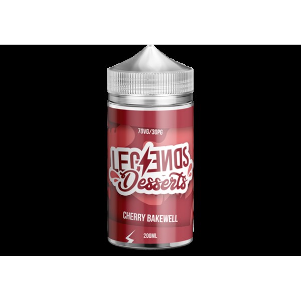 CHERRY BAKEWELL (DESSERTS) 200ML E LIQUID BY LEGENDS PGVG 30/70